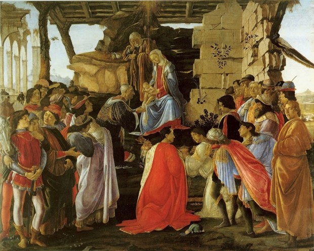 La famiglia dei Medici, di Sandro Botticelli