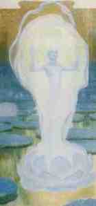 Art seems to capture Kheperu best; this is The Lotus Soul by Frantisek Kupka, 1898. This is what  the energy feels like in Kheperu