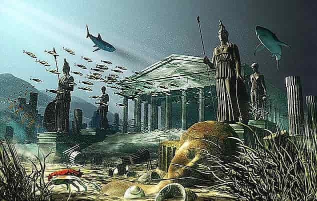 Possible signs of the existence of Atlantis